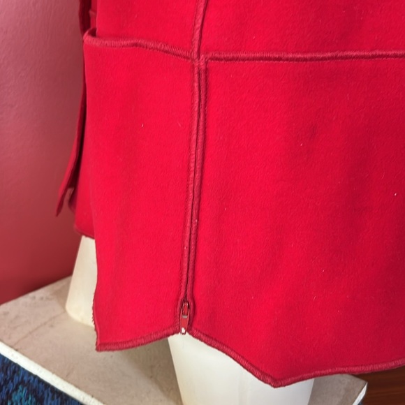 EUC Harve Benard wool red snap jacket - Picture 7 of 15